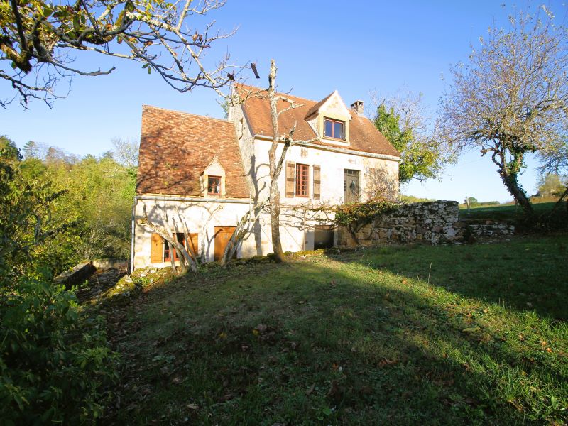 maison et grange à vendre-Gourdon-Souillac-Calme et vue-ref-1351