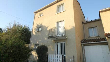 maison 105 m2-centre ville-jardin-garage-Gourdon-ref-1454