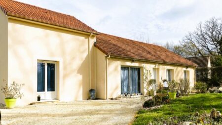 maison de plain-pied à vendre- 2016-contemporaine-Martel-LOT-ref- 1407 maison plain-pied - contemporaine - nord du Lot -