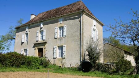 Demeure de charme à vendre, pierre du Périgord-Gourdon-Souillac-potager-ref-1412