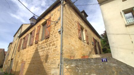 maison pierre à vendre-centre ville-Gourdon-LOT-réf-1414