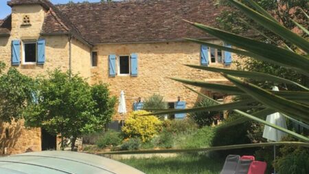 Maison de charme à vendre - avec piscine - 151m2 - en pierre - façade 1 - ref 1458